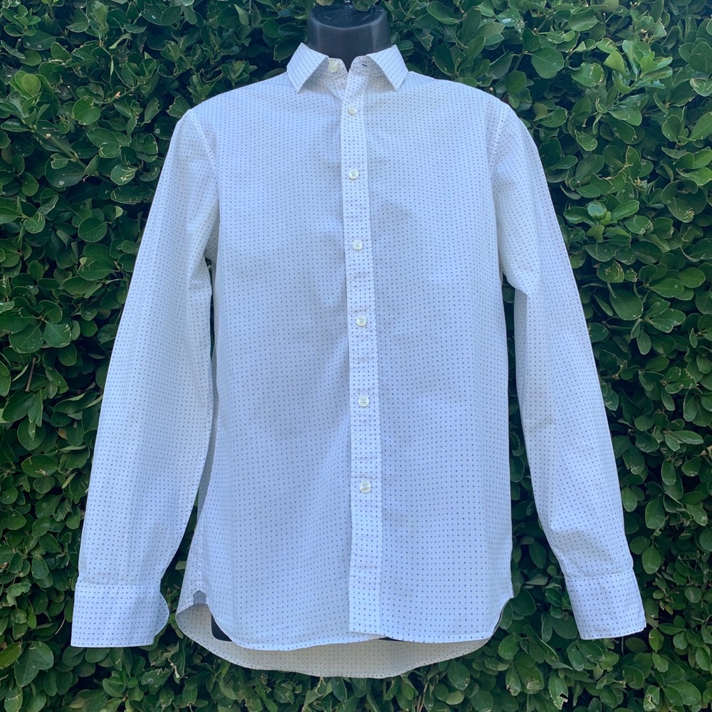 Michael Kors Taylored Fit Mens Medium Dress Shirt